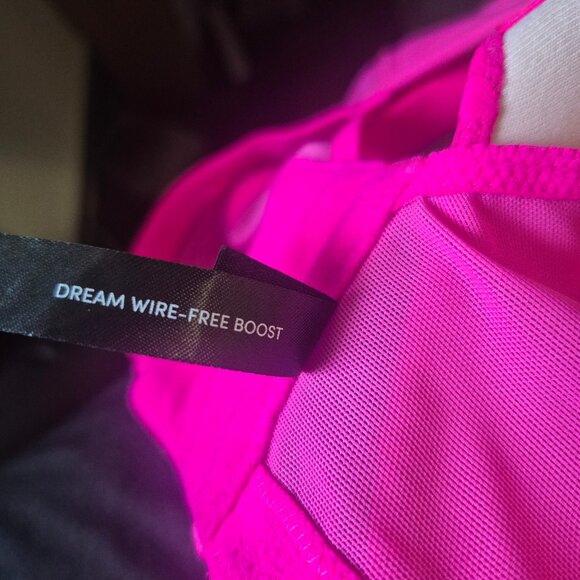 Torrid Hot Pink Lace Bra 50B Strappy Padded Sexy Plus Size Lingerie - Picture 10 of 10